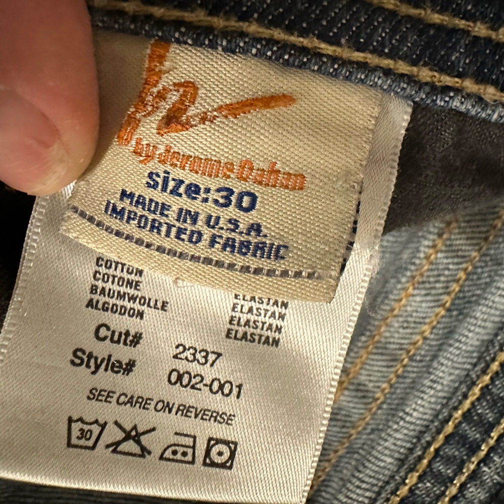 Citizens Of Humanity Light Blue Straight Leg Jeans - Picture 5 of 8